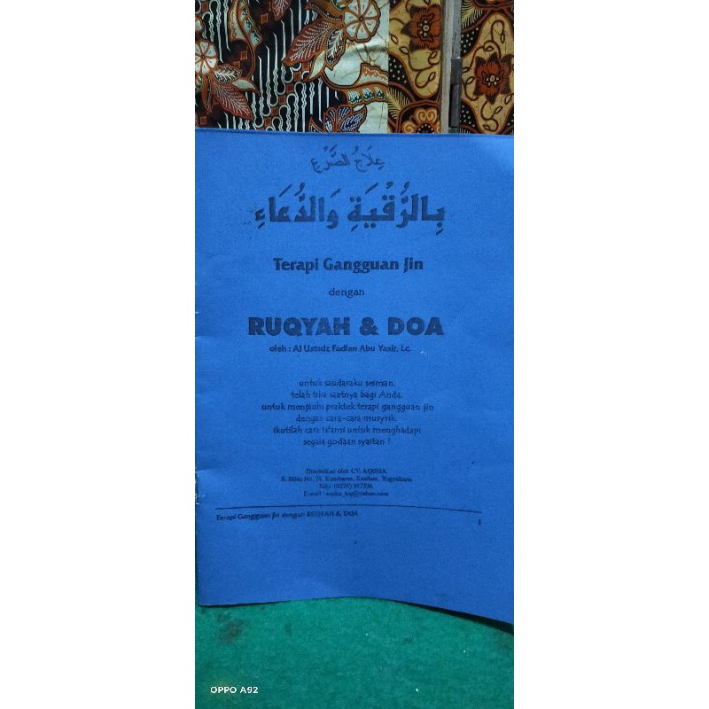ruqyah dan bimbingan doa ruqyah