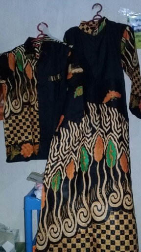 Maura Couple - Sania Ruffle Batik Couple Ori Ndoro Jowi Dnt