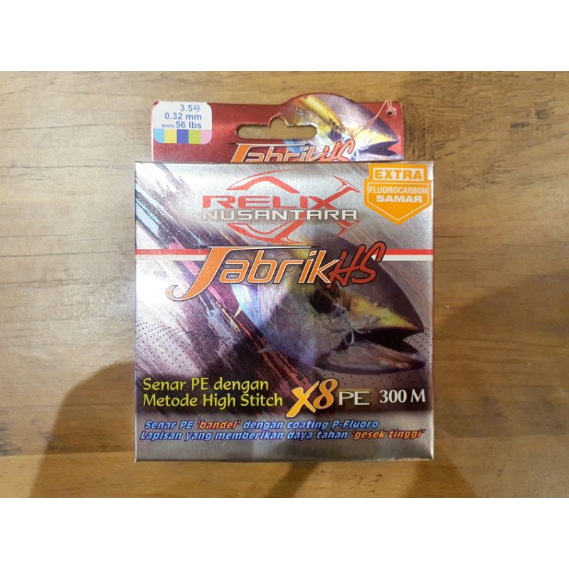 Senar PE Jabrik HS Relix Nusantara PE 3.5