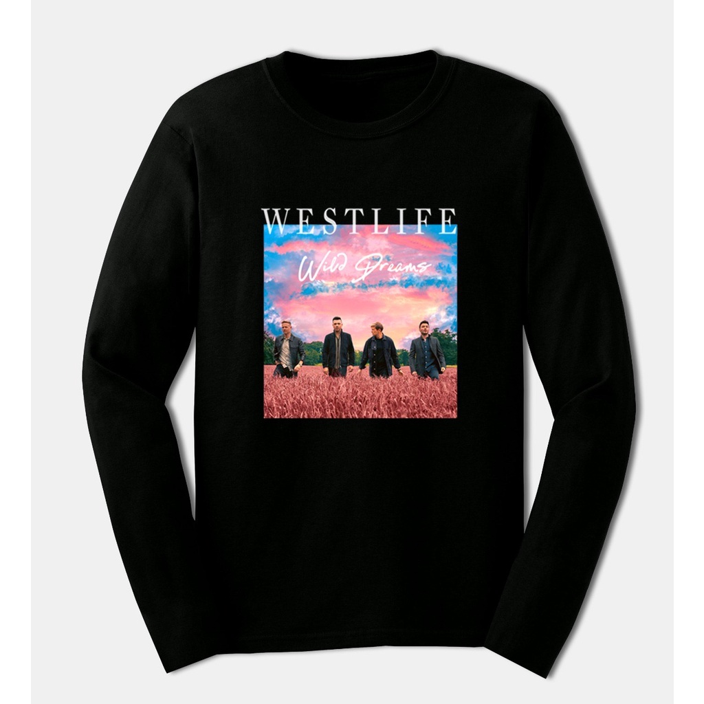 Kaos Westlife The Wild Dreams Longsleeve