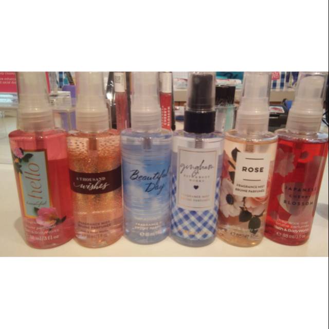 BBW Travel Size Body mist