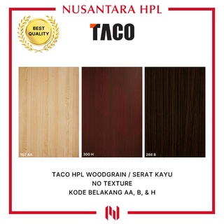 Jual TACO HPL Woodgrain Serat Kayu TH Seri AA, B, & H Indonesia|Shopee ...