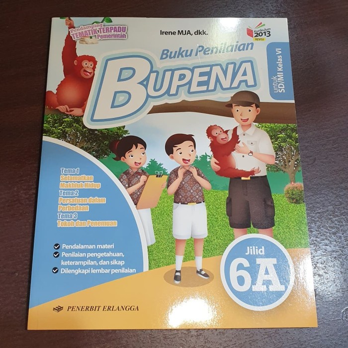 

❤BISA COD❤ BUPENA 6A kurikulum 2013 revisi