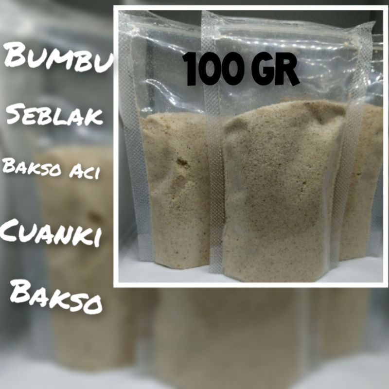 

Bumbu Bakso dan Seblak Olahan rumahan 100gr