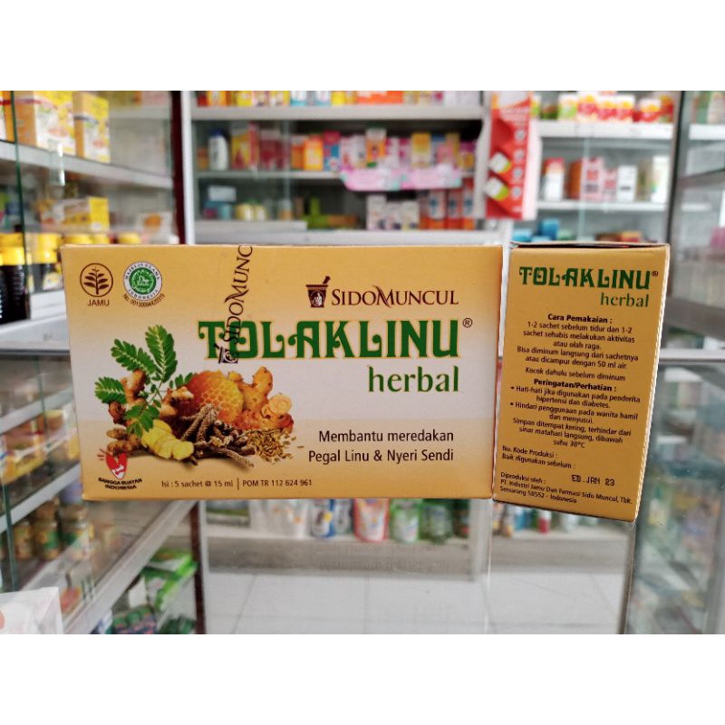 TOLAK LINU HERBAL ISI 5 SACHET