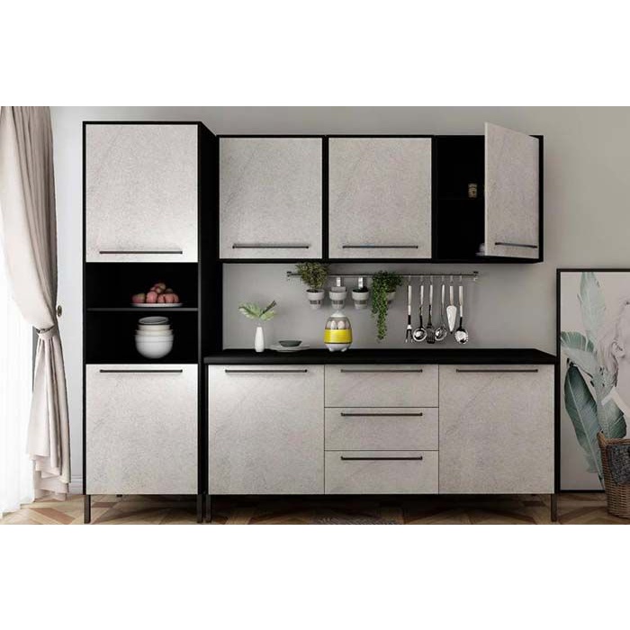 Furniture Rak Meja Kitchen Set Duco Nazala Interior Lampung