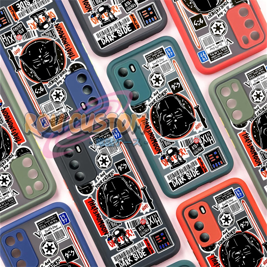 OPPO A54 A74 RENO 5F Case Choice Motif STAR WARS Soft Case Aero Kesing Case Hp Terbaru