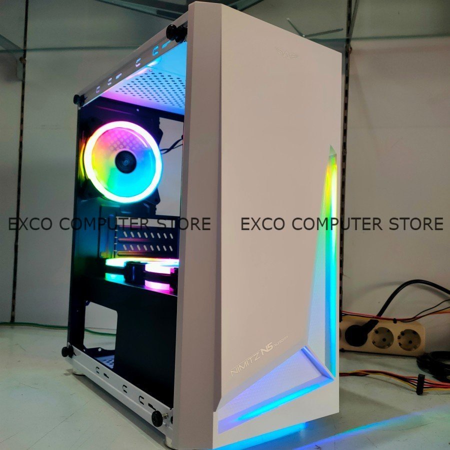 PC GAMING CPU INTEL CORE i3 7100 GEN 7 RAM 16GB SSD HDD VGA 2GB SIAP GAMING EDITING DLL