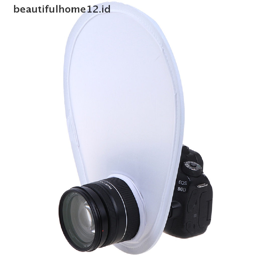 【beautifulhome12.id】 Photography Flash Lens Diffuser Reflector Flash Diffuser Softbox for Camera .