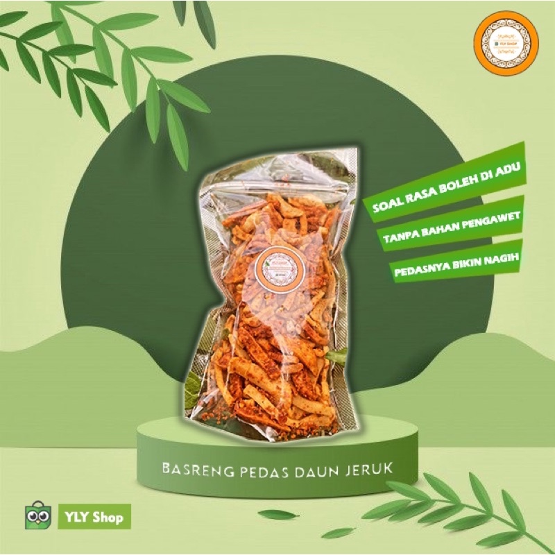 

Basreng Pedas Daun Jeruk