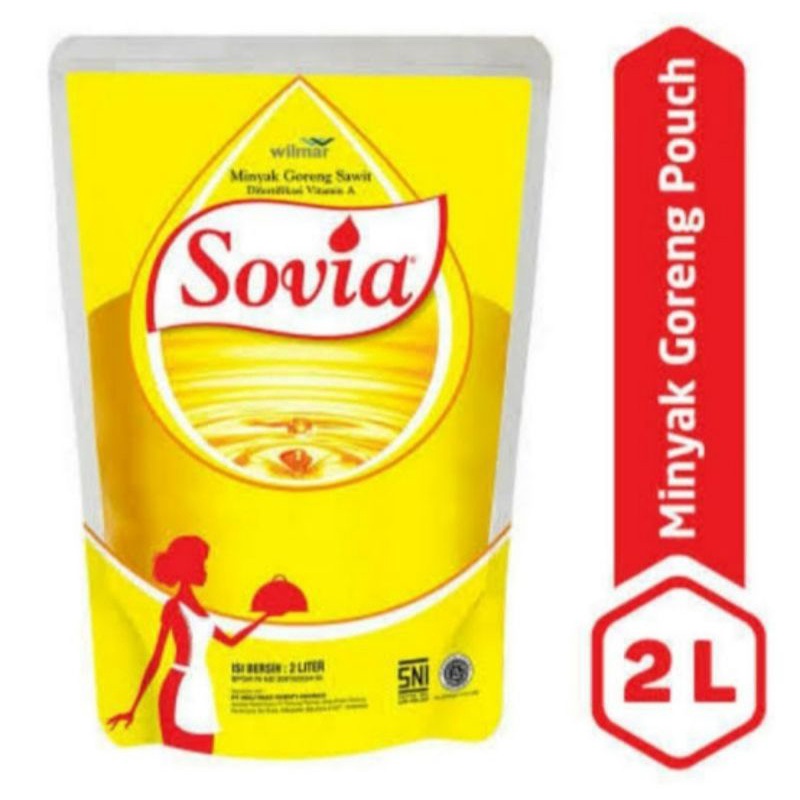 

Minyak Goreng Sovia Kemasan Refill 2 Liter