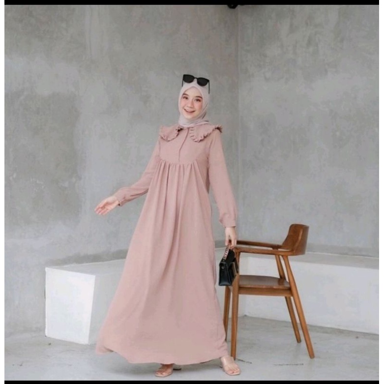COLAR DRESS - ODECA BLACK