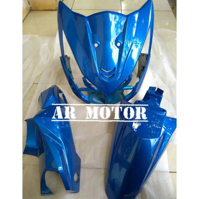 PAKETAN BODY DEPAN BEAT FI 2013 - 2014 BIRU
