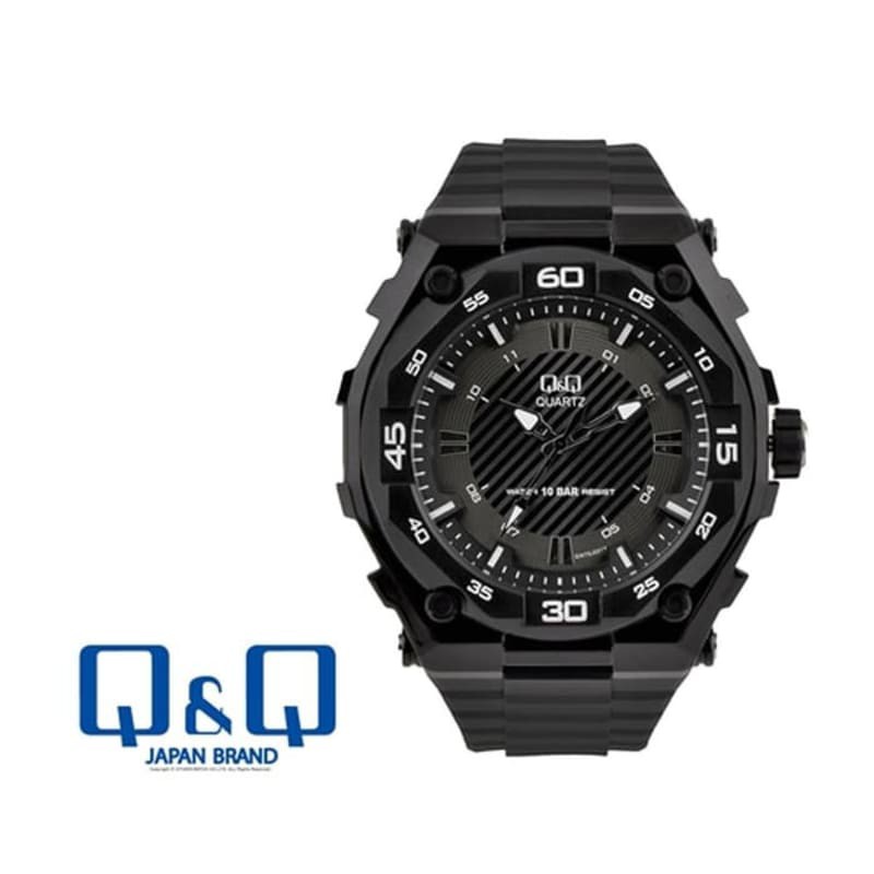 Jam Tangan Original Pria QnQ QQ Q&amp;Q GW79 Rubber (Waterresistant)