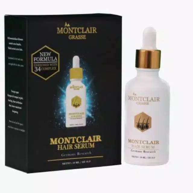 Montclair Hair Serum dari Montclair Grasse Serum Obat Penumbuh Rambut Anti Botal 100% ORIGINAL BEST SELLER