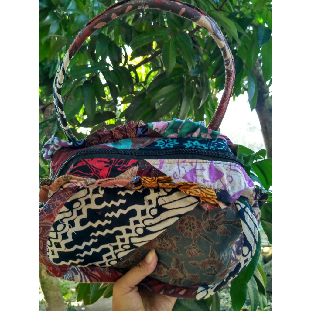 TAS MINI BUAYA-BATIK MURAH-BATIK WANITA-KAIN PERCA-DARI KAIN PERCA-KAIN PERCA MURAH