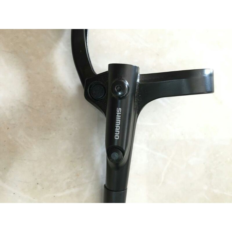 BRAKESET Shimano MT200 front and Rear New desain Discbrake hidrolik rem altus sepasang