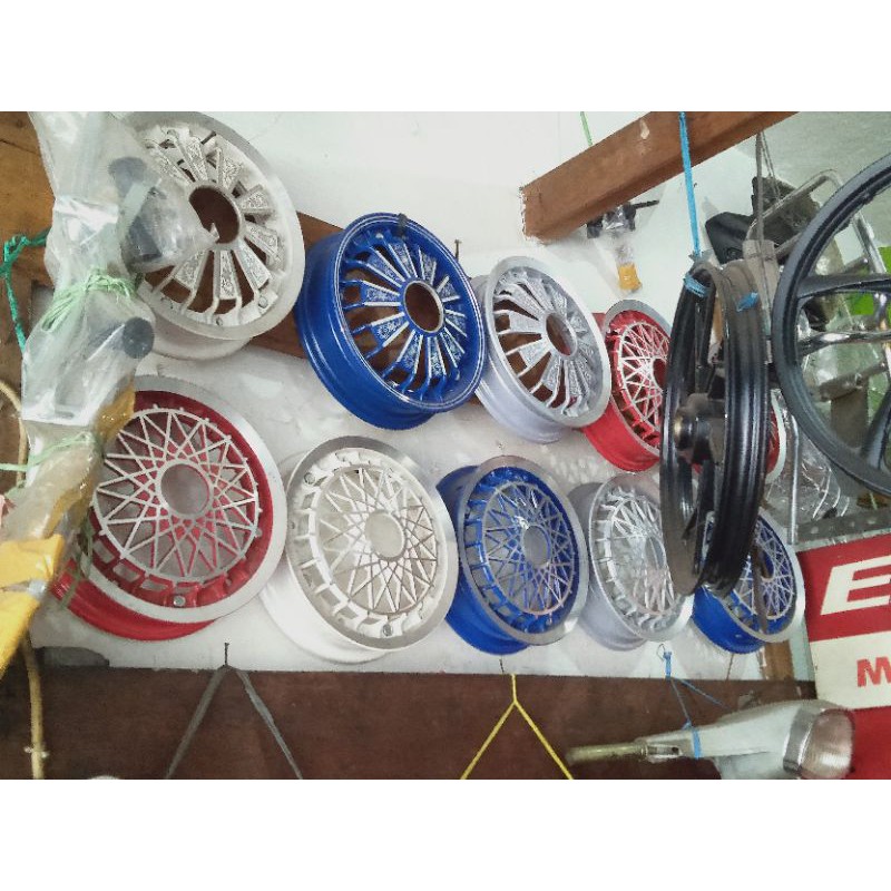 velk velg blower vespa motif ukir batik ring 10 merk silking  (HAWK EYE)