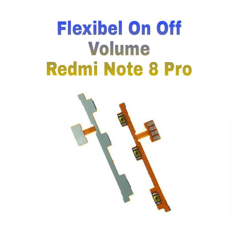 FLEXIBEL FLEXIBLE ON OFF VOLUME XIAOMI REDMI NOTE 8 PRO POWER VOLUME
