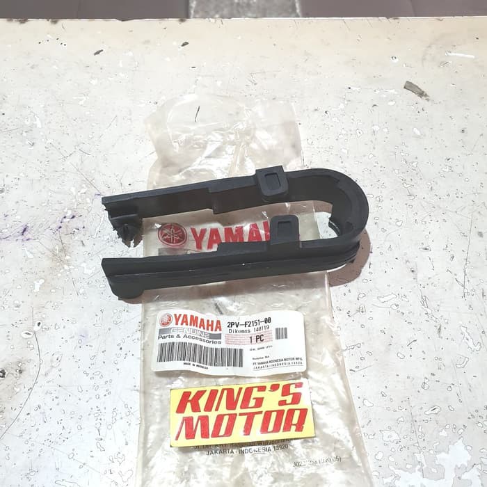 KARET TAHANAN RANTAI, KARET STENKAS MX KING (2PV) ASLI YAMAHA