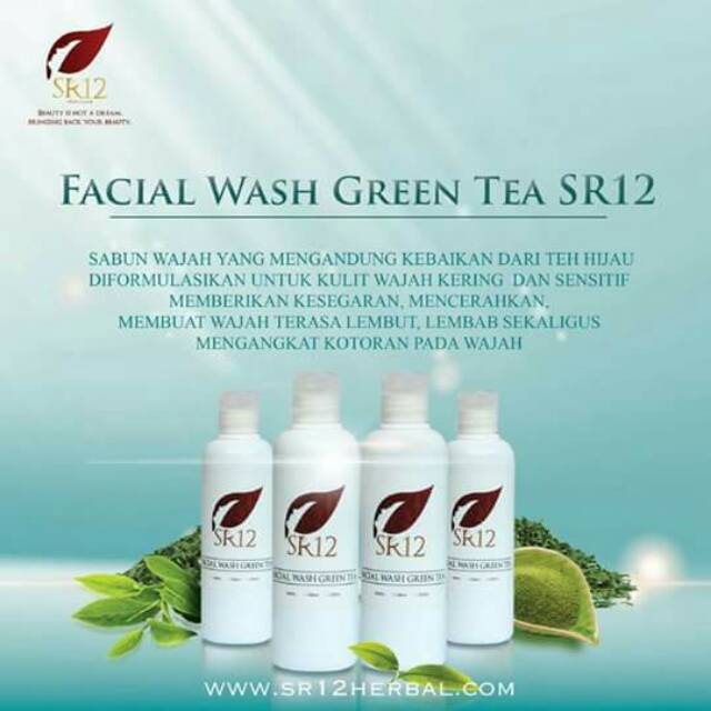 

FACIAl WASH GREN TEA