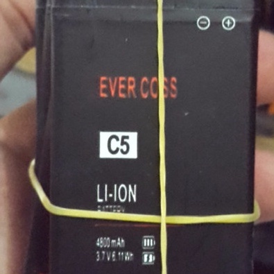 Baterai Battery Batre Original Double Power Evercoss Cross C5 C2 C9 GARANSI