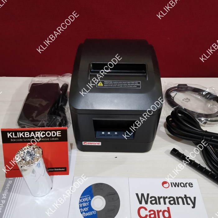 

IWARE Printer Kasir / PPOB Thermal Auto Cutter D-260 / K-260 USB + LAN