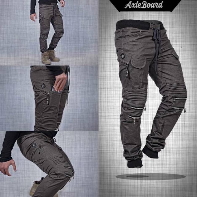 URBAN TWIL BIKER JOGGER PANTS