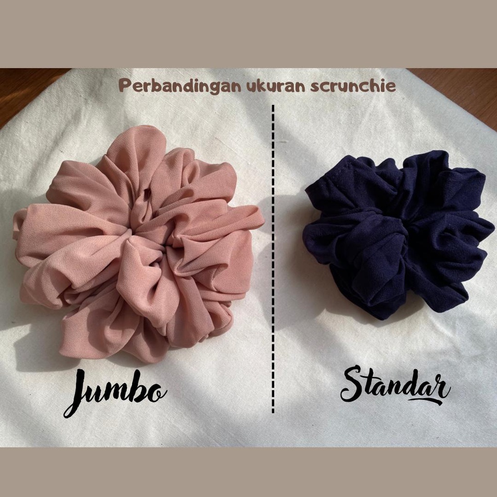 𝗛𝗮𝗻𝗵𝗮𝗻 𝗛𝗶𝗷𝗮𝗯 - Scrunchie Jumbo/Ikat Rambut/Cepol Hijab