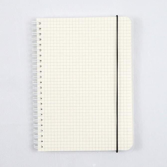 

Notebook Spiral Grid/DOT A5 by Bukuqu - DOTTED BERGARANSI