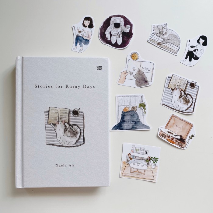 

PROMO!!! STORIES FOR RAINY DAYS BY NAELA ALI (SIGNED + FREE STICKER SET) TERBARU