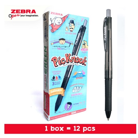 

ORIGINAL PULPEN ZEBRA PICKNOCK 0.7 mm