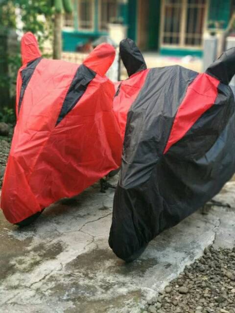 Sarung Motor Waterproof Dan Pelindung Panas untuk motor Beat Cover Motor Scoopy / freego / Vario  / Mio  / Vespa  sarung motor Matic terbaru