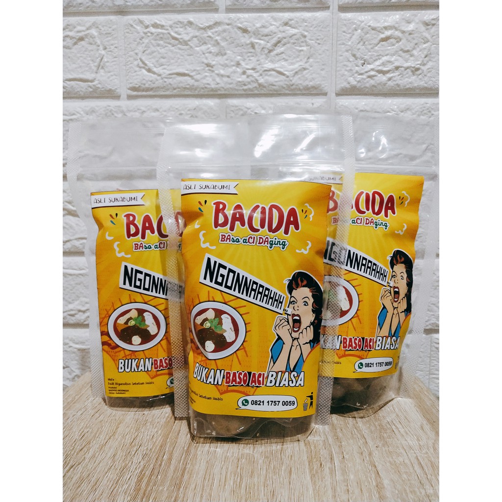 

BACIDA MERCON (Baso Aci Daging) 200g