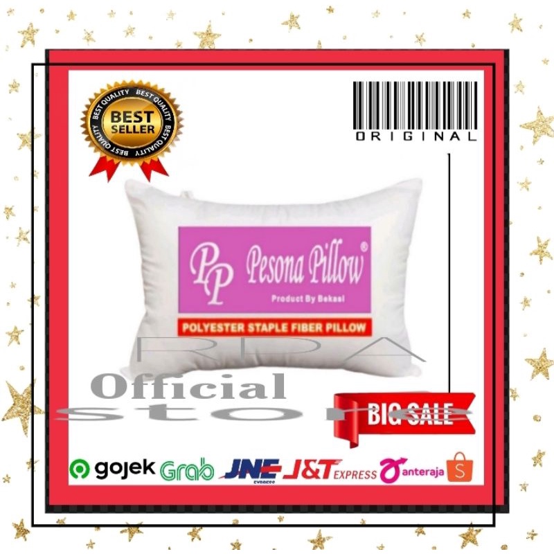 [100%ORIGINAL]BANTAL KEPALA ANAK PESONA PREMIUM LEMBUT EMPUK