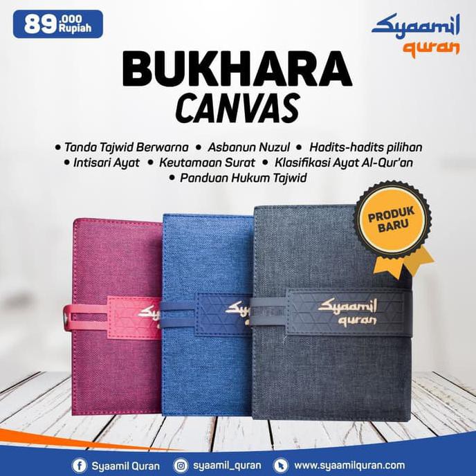Al Quran Bukhara Canvas Alquran Tajwid Terjemahal Qur'An Syamil