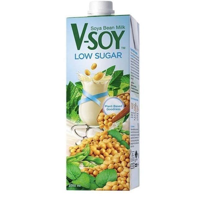 

[COD] Promo Spesial - VSOY LOW SUGAR Susu Soy Kedelai 1 krtn (12 ltr) v-soy [COD]
