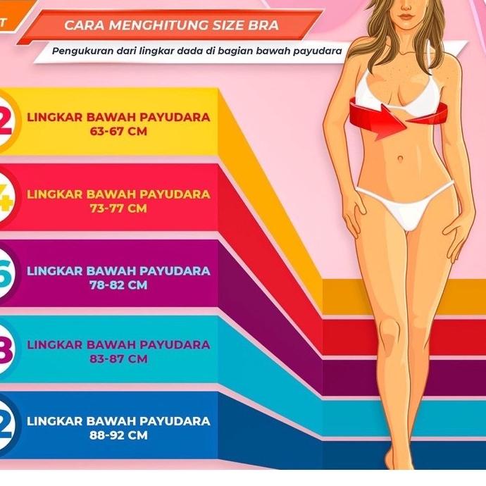 ✯ Bra BH Beha Kutang Wanita Perempuan Dewasa Lincao A5 Original Tanpa Kawat Kualitas Import Ukuran 4