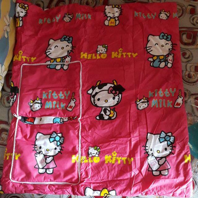 Bantal Selimut / Balmut Mini Karakter Kain Cvc