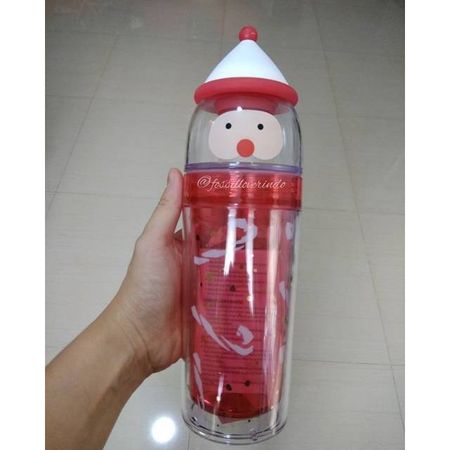 Starbucks tumbler santa christmas