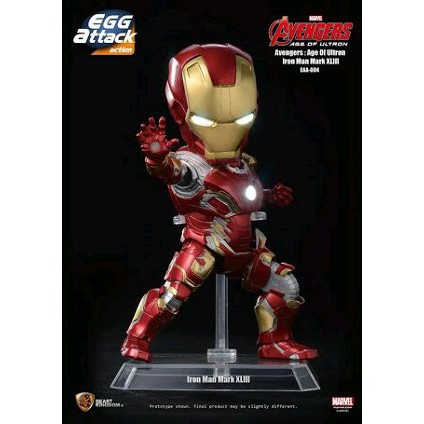 Jual Egg Attack Marvel The Avengers Age of Ultron Iron Man Mark 43 Figure Berkualitas