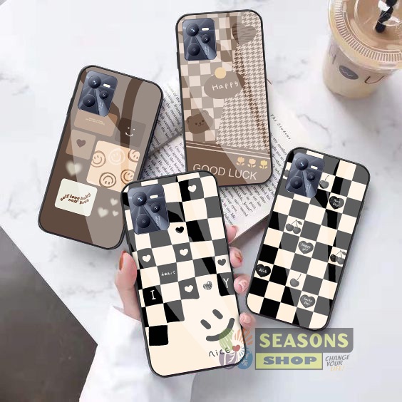 Realme C35 - Softcase Glass Glitter Realme C35 - Softcase Realme C35 - Casing  Realme C35 - Case Rea