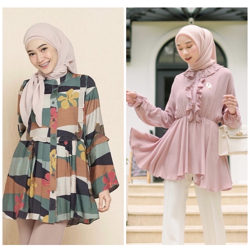 baju wanita blouse / atasan / kemeja preloved diana restu / gonegani