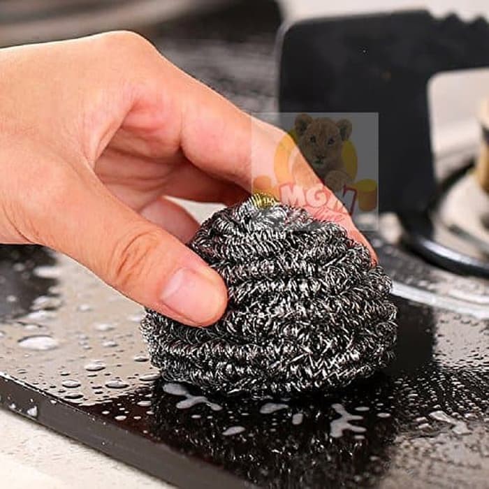 Steel Wool - serabut besi stainless steel kawat cuci piring sikat