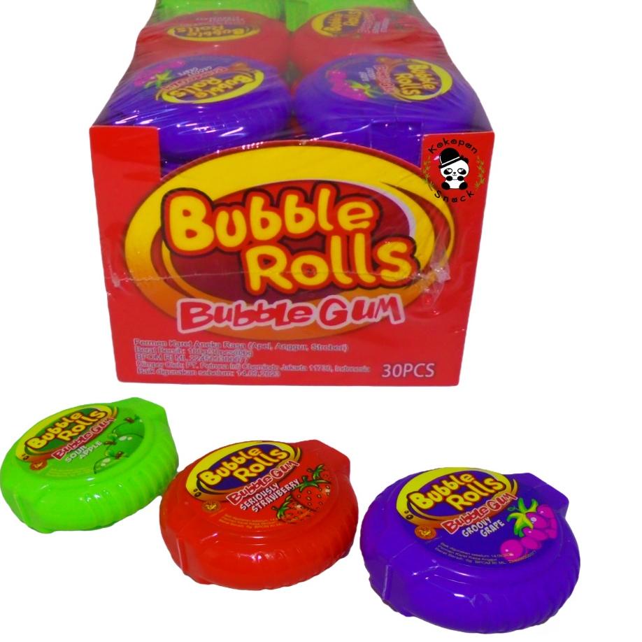 

Ready Stok Crazy Rollz Bubble Gum Box isi 30 pcs produck terbaik