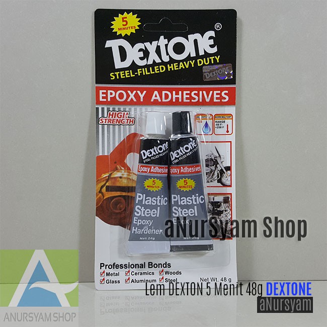  Lem  DEXTONE Lem  untuk  Besi Kaca Aluminium Keramik  