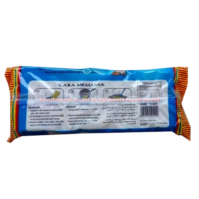 Mi Telur Kepala Kuda Menjangan 200gr Mie Kuning Telor Instan Bungkus Biru Koeda Mejangan