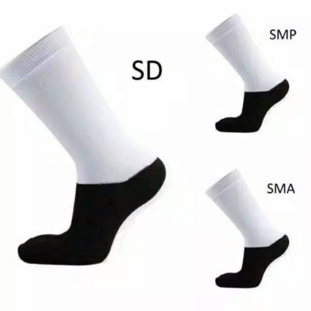 Kaos kaki sekolah SD SMP SMA murah