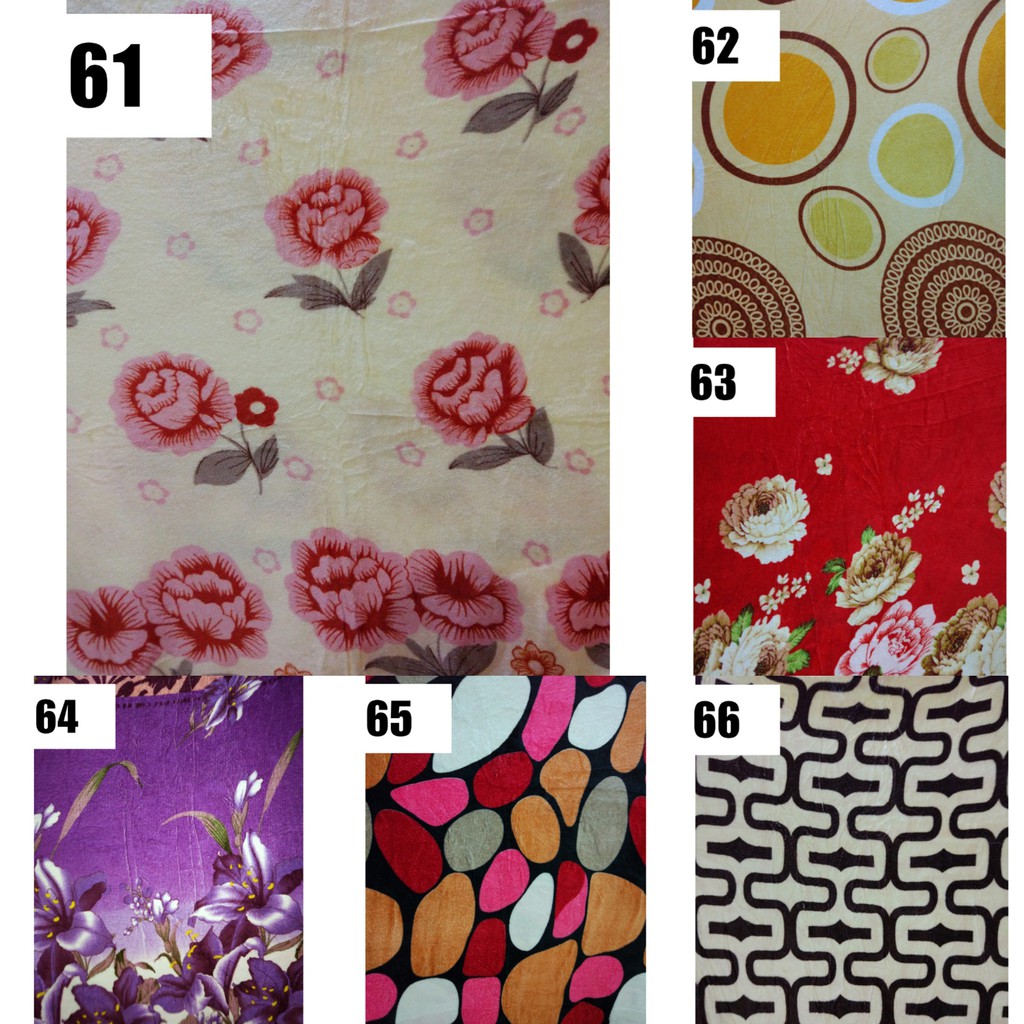 PJ -Selimut Bulu Karakter lucu Murah Wanita Pria Anak Dewasa