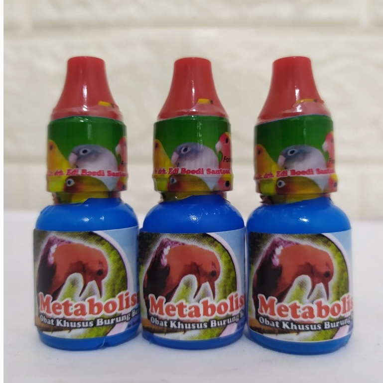 Metabolisme Original dr. Edi vitamin untuk burung yang macet bunyi sulit mabung dan terlambat birahi